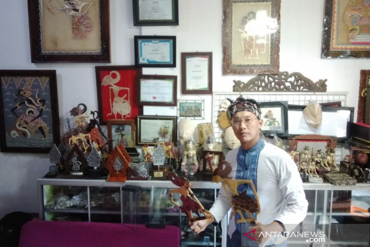 Kerajinan wayang asal Solo tembus China, Prancis, hingga AS