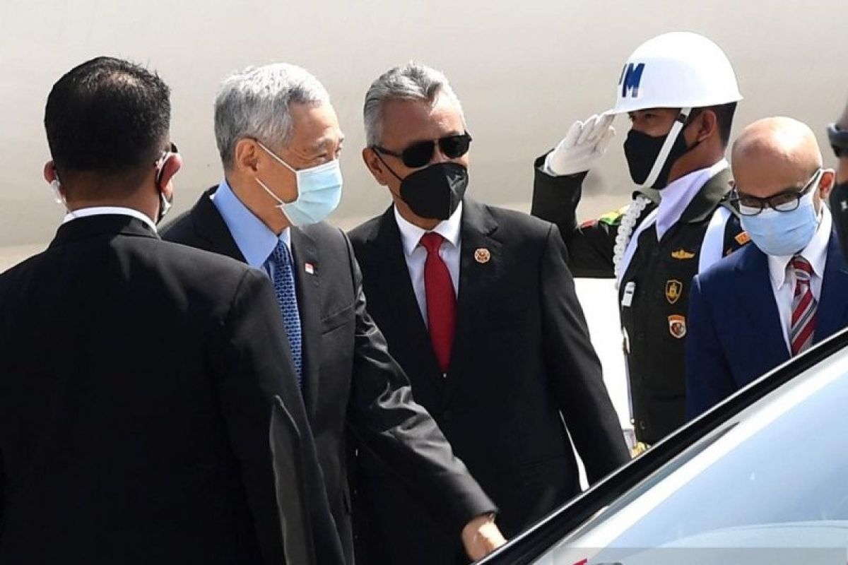 PM Singapura Lee Hsien Loong tiba di Indonesia untuk hadiri ASEAN Leaders' Meeting