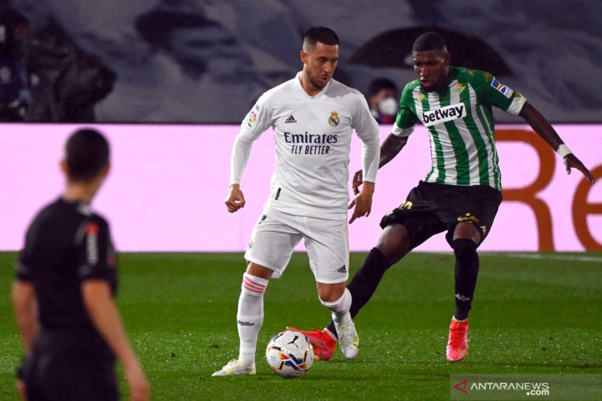 Diimbangi Betis, Madrid gagal ke puncak klasemen Liga Spanyol