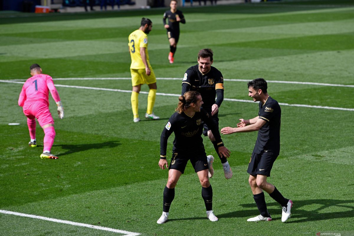 Dua gol Griezmann bawa Barcelona menang atas Villarreal 2-1