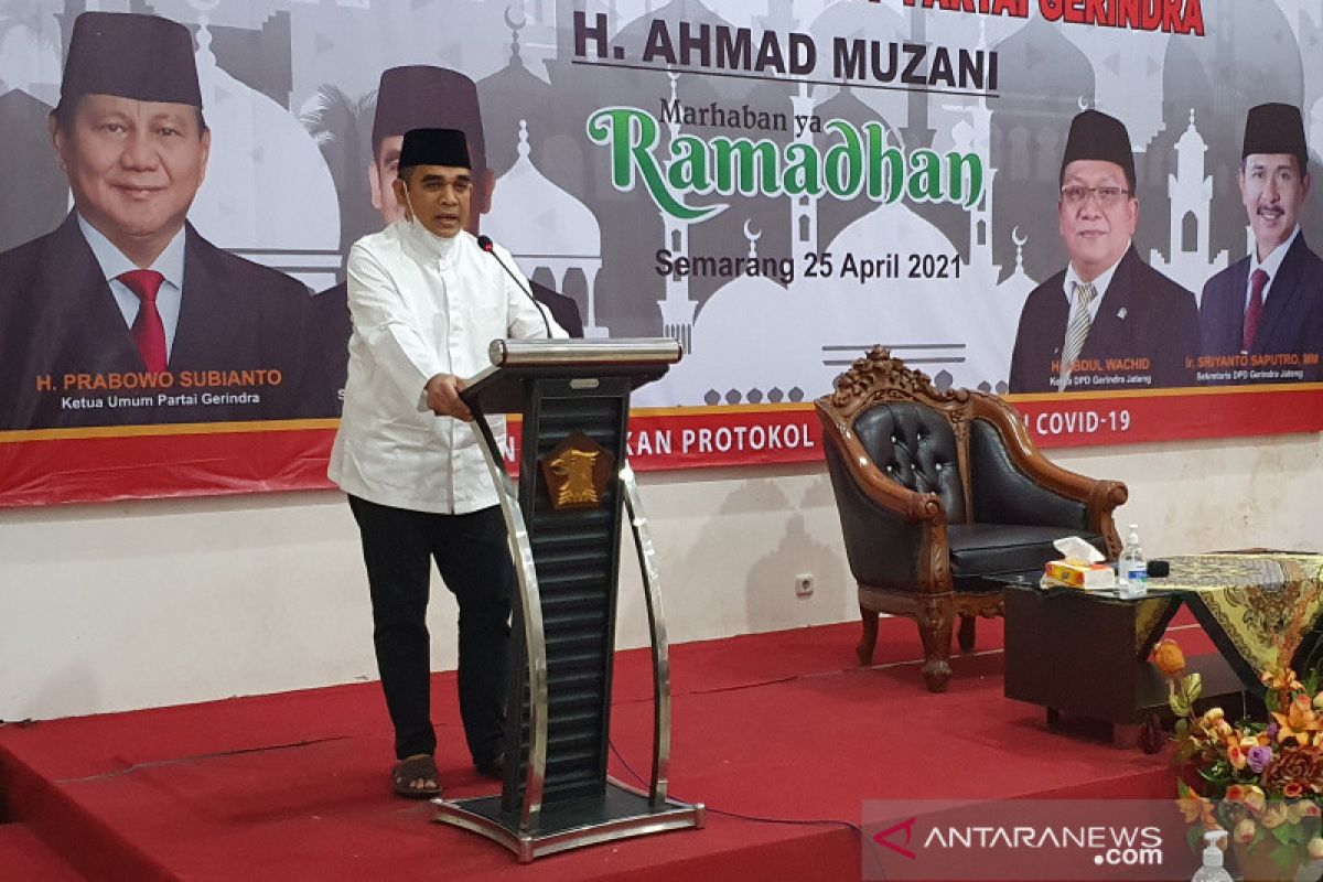 Gerindra imbau masyarakat taati larangan mudik