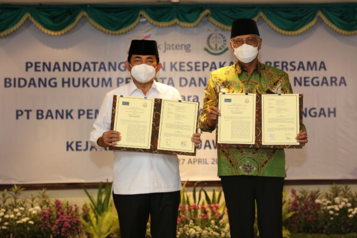 Bank Jateng dan Kejati jalin kerja sama bidang hukum perdata dan tata usaha negara