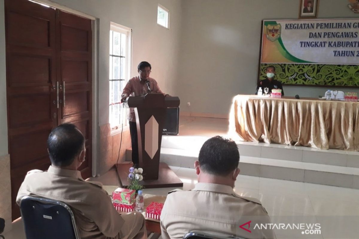 Guru, kepsek dan pengawas di Gumas ditargetkan kembali raih prestasi