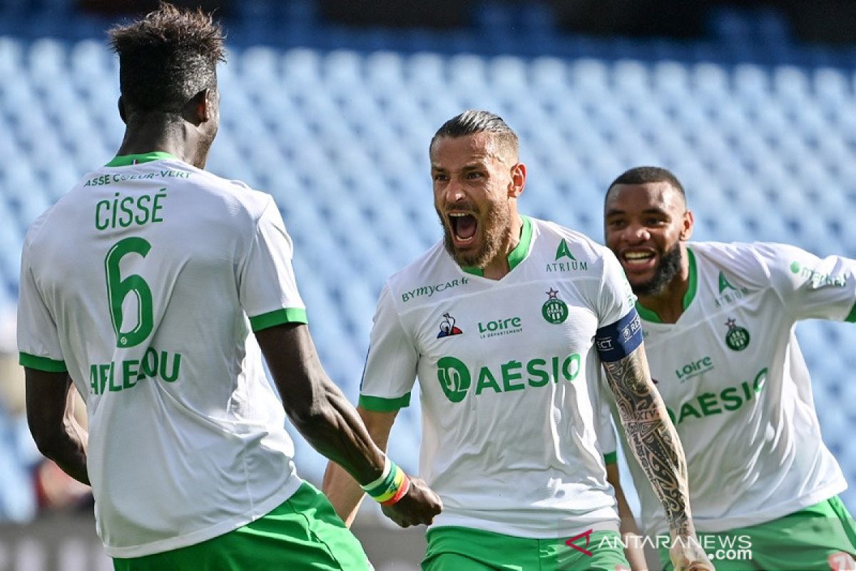 Bekuk Montpellier  2-1, Saint-Etienne pastikan aman dari zona degradasi