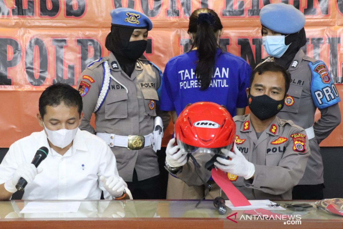 Perempuan muda pengirim satai beracun di Bantul ditangkap