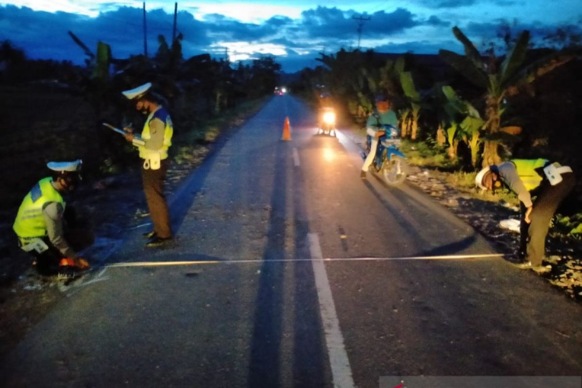 Kecelakaan tragis di Toili,  kepala korban terpenggal dilindas truk