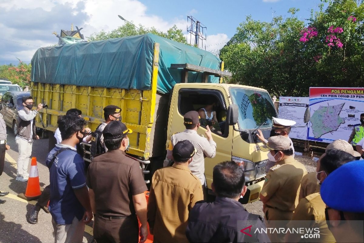 Akses jalan darat di perbatasan Bartim ditutup mulai 6 Mei