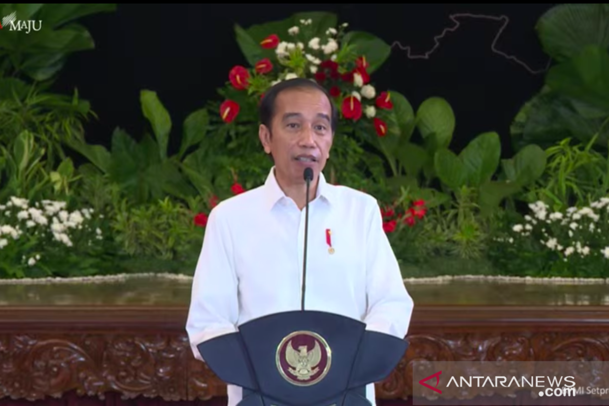 Presiden Jokowi: Pandemi beri pelajaran luar biasa dalam rencana pembangunan