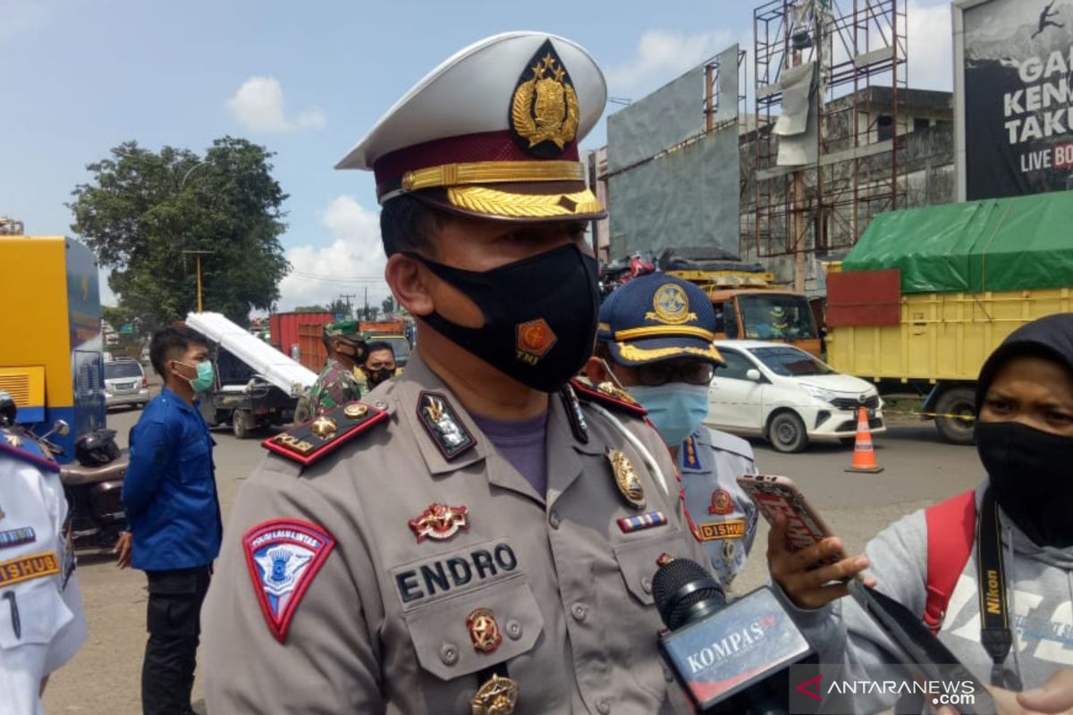 Penyekatan di posko KM 12 dan Nilakandi Kertapati jadi fokus utama di Palembang