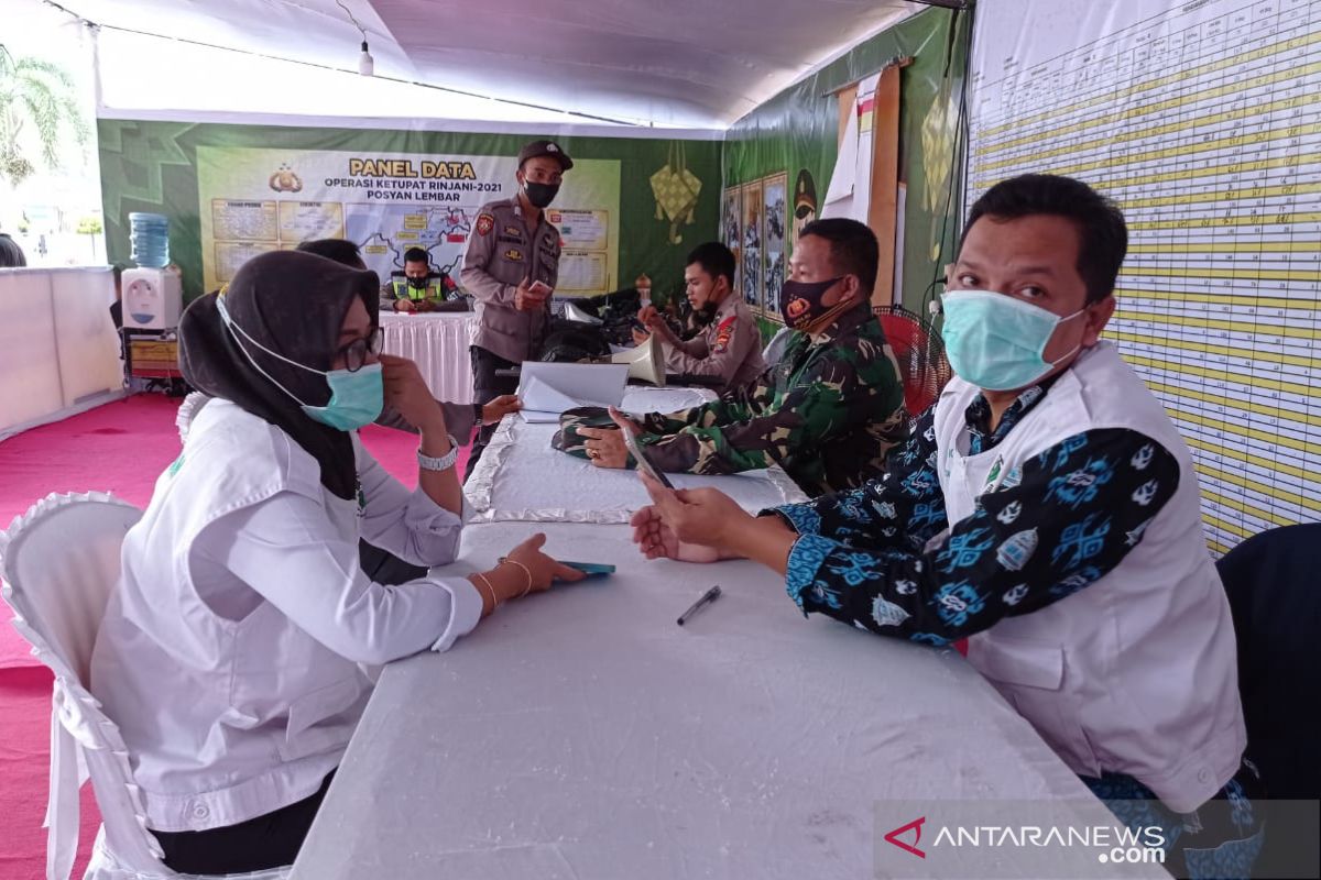 Polda NTB mendirikan enam pos penyekatan antisipasi arus mudik lebaran