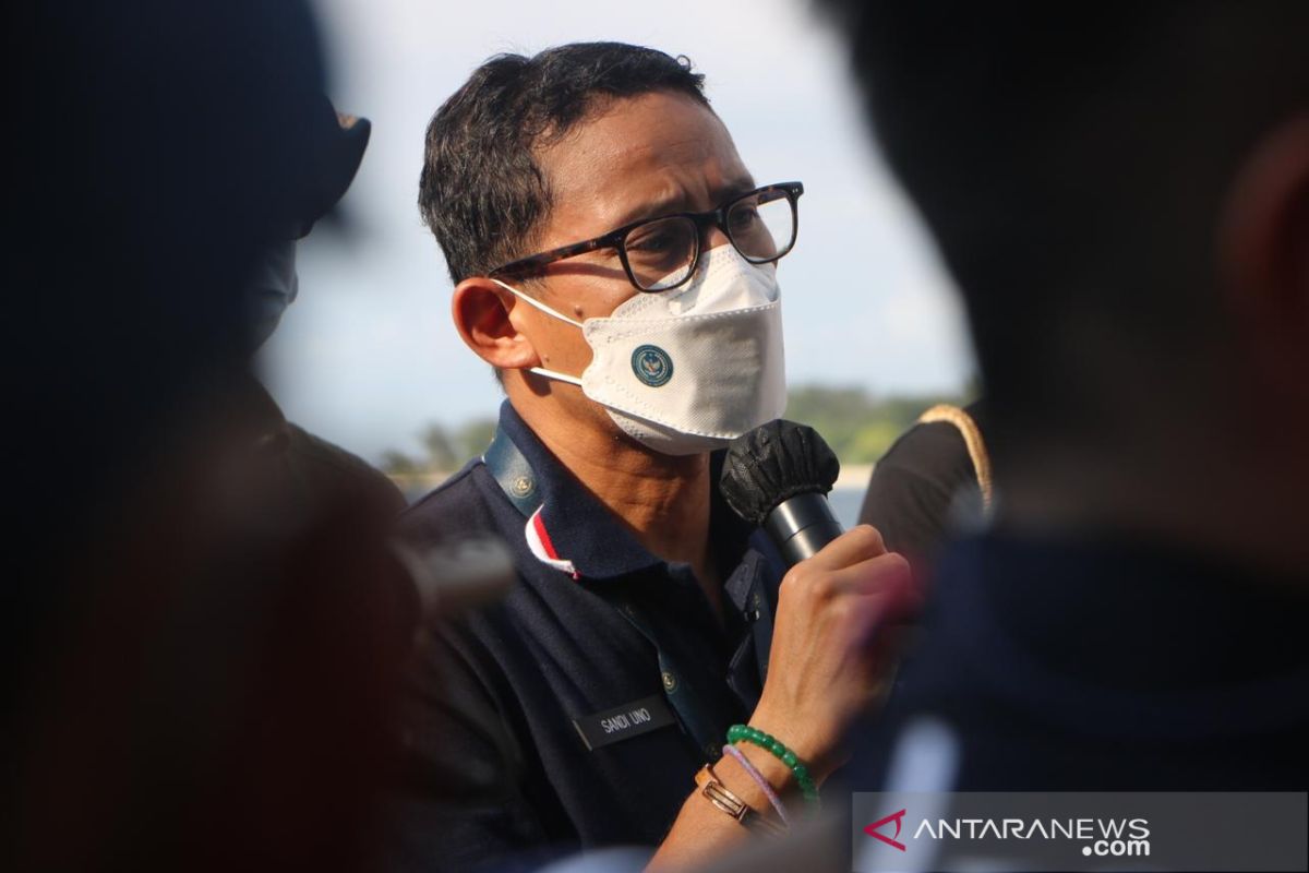 Menparekraf Sandiaga Uno  upayakan percepatan distribusi Dana Hibah Pariwisata