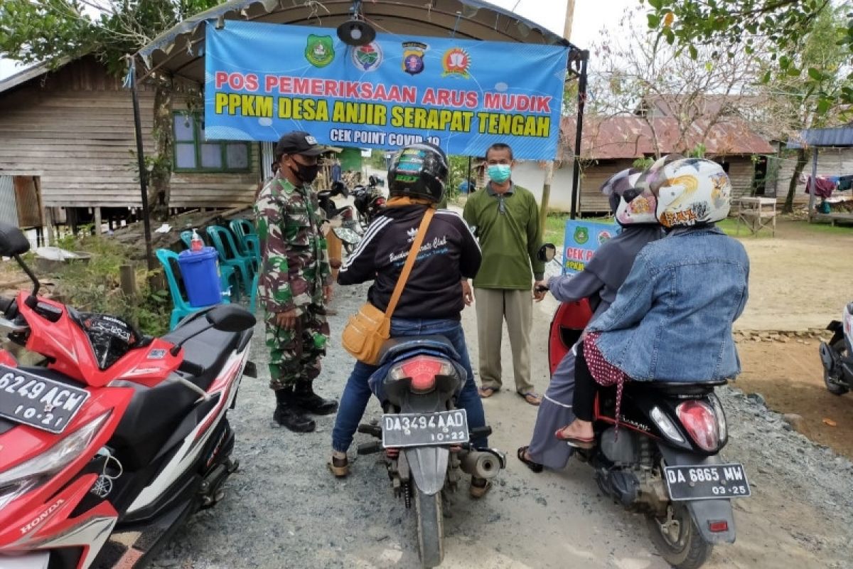 'Jalan tikus' pun dijaga petugas perbatasan Kalteng