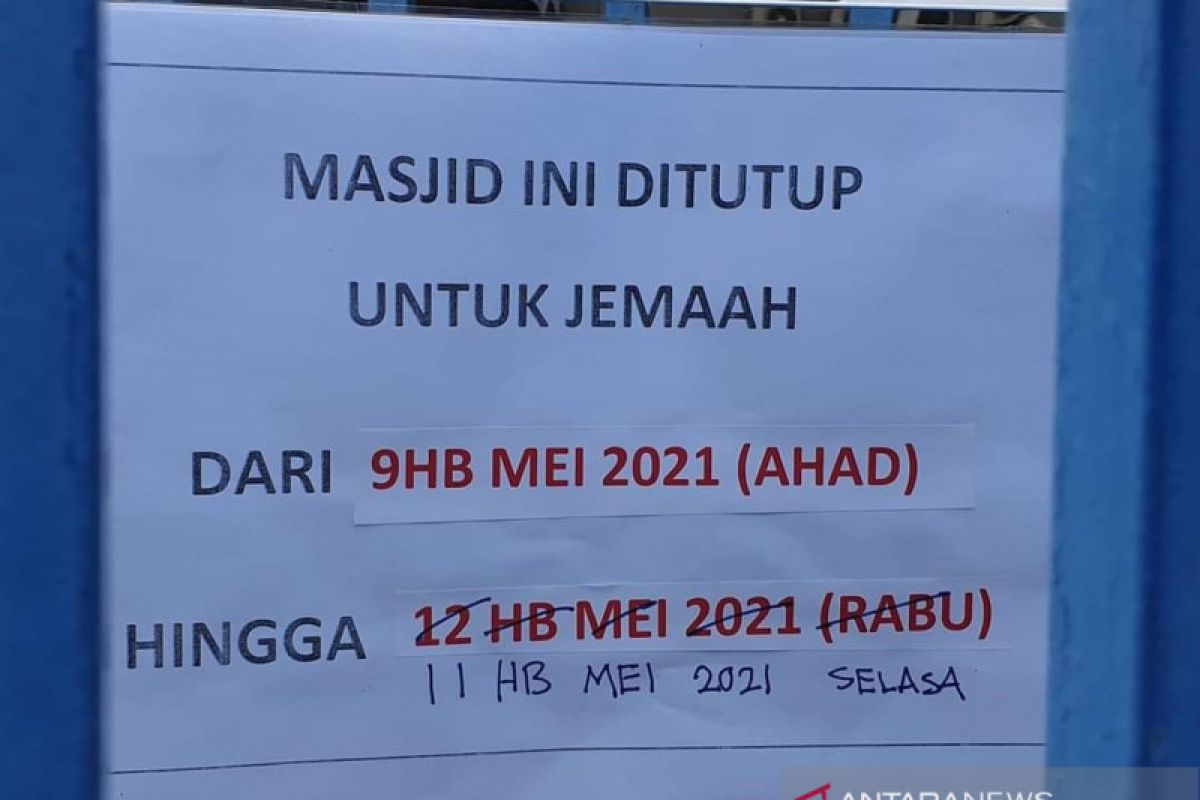 Malaysia tutup dua masjid di Kuala Lumpur beresiko tularkan COVID-19