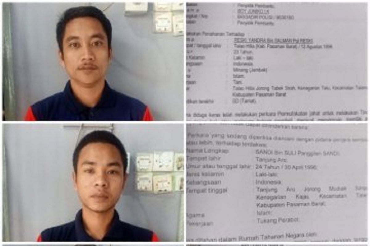 Tiga orang narapidana Lapas Talu Pasaman Barat kabur