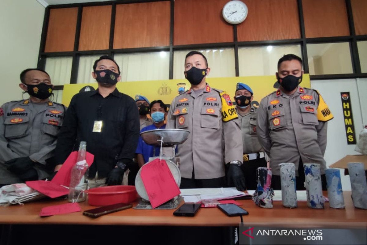 Polres Kudus tangkap penjual bahan petasan setelah timbul korban jiwa