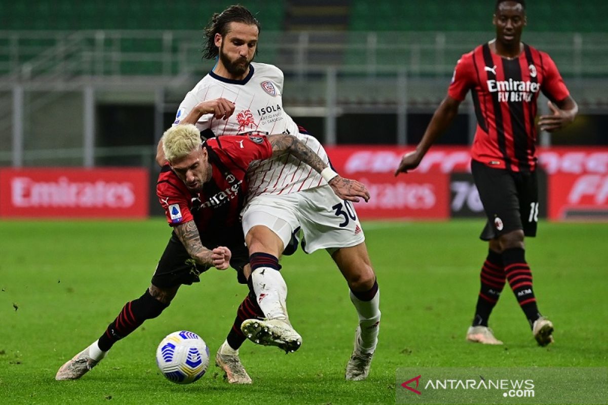 Cagliari imbangi Milan 0-0