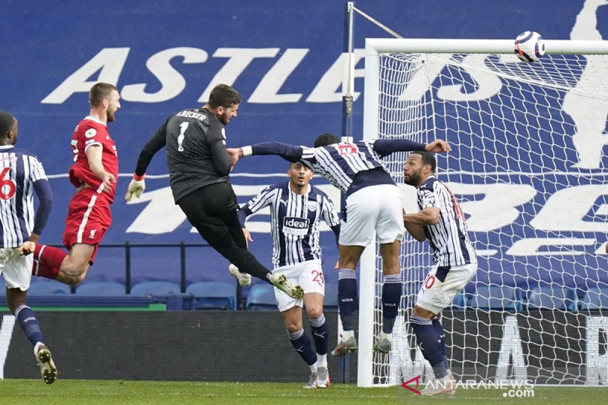 Liverpool taklukkan West Brom 2-1