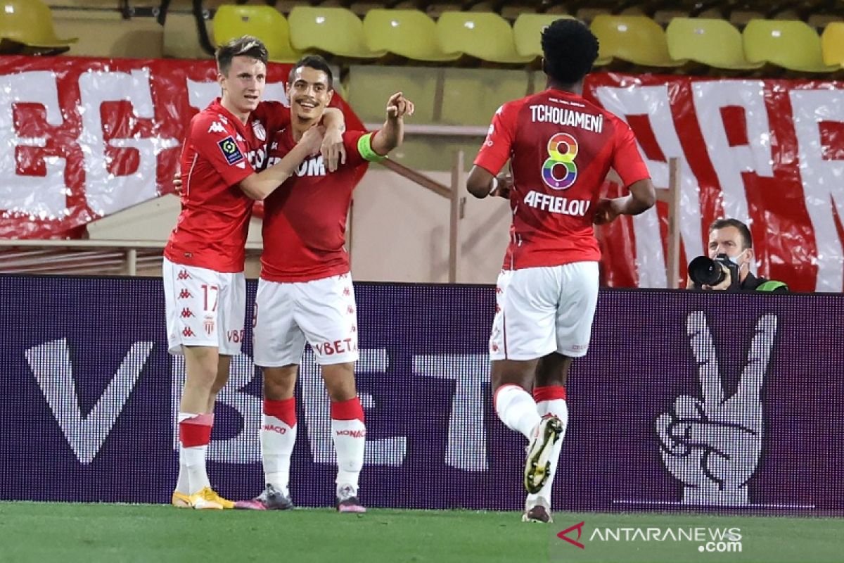 Monaco perkuat cengkeraman zona Champions usai tundukkan Rennes