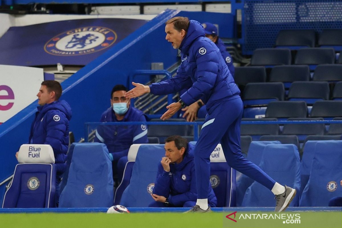 Tuchel berharap kembalinya suporter bantu Chelsea finis empat besar