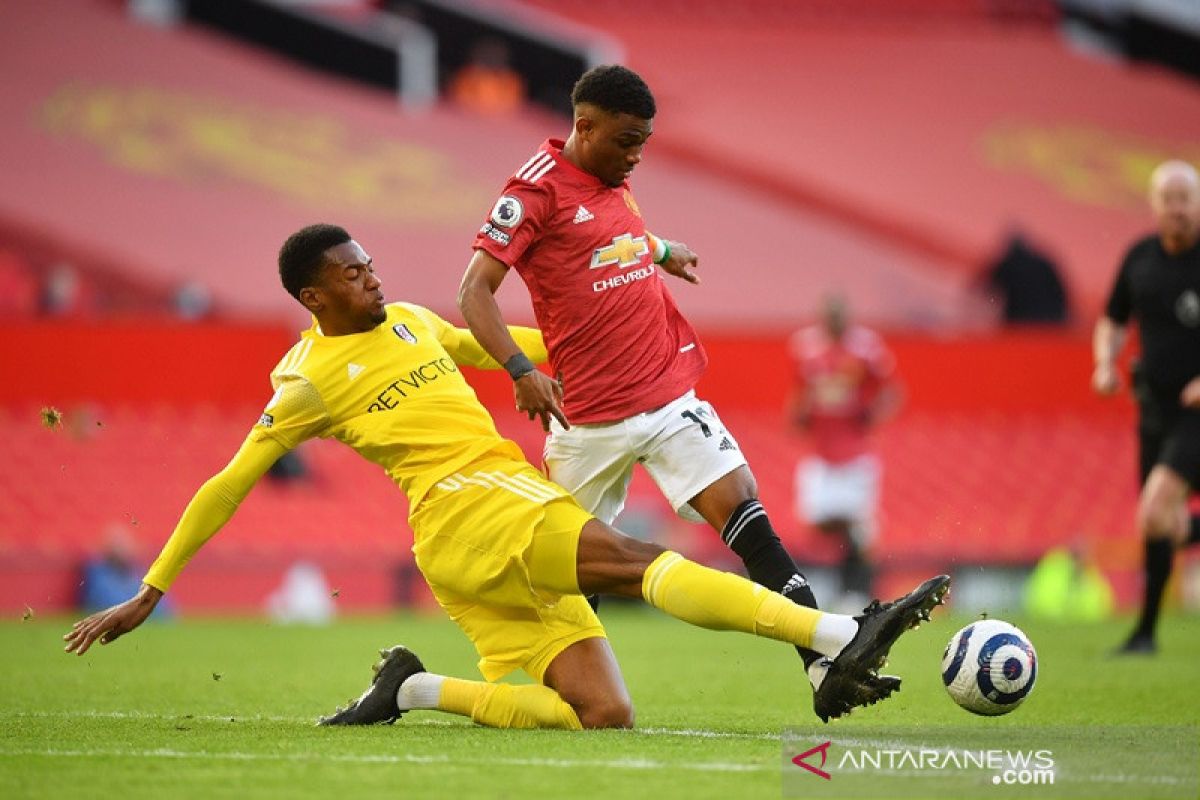 MU bermain imbang 1-1 lawan Fulham