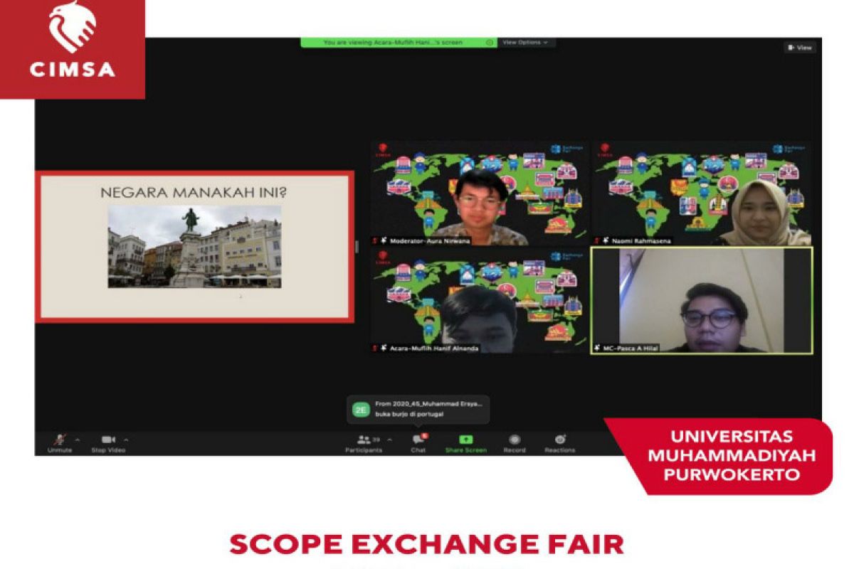 SCOPE CIMSA UMP rayakan Exchange Fair 2021