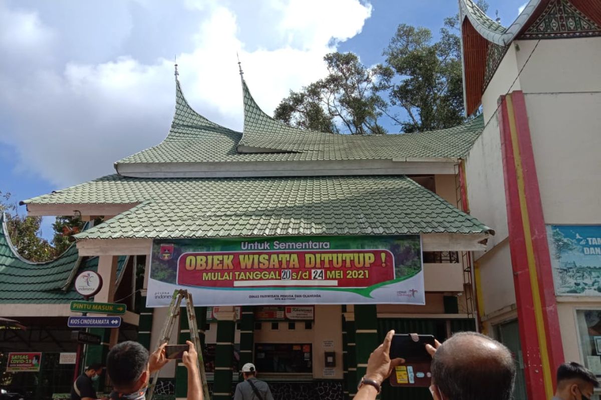 Objek wisata di Bukittinggi kembali ditutup, pelaku usaha heran dan kecewa, ini penyebabnya