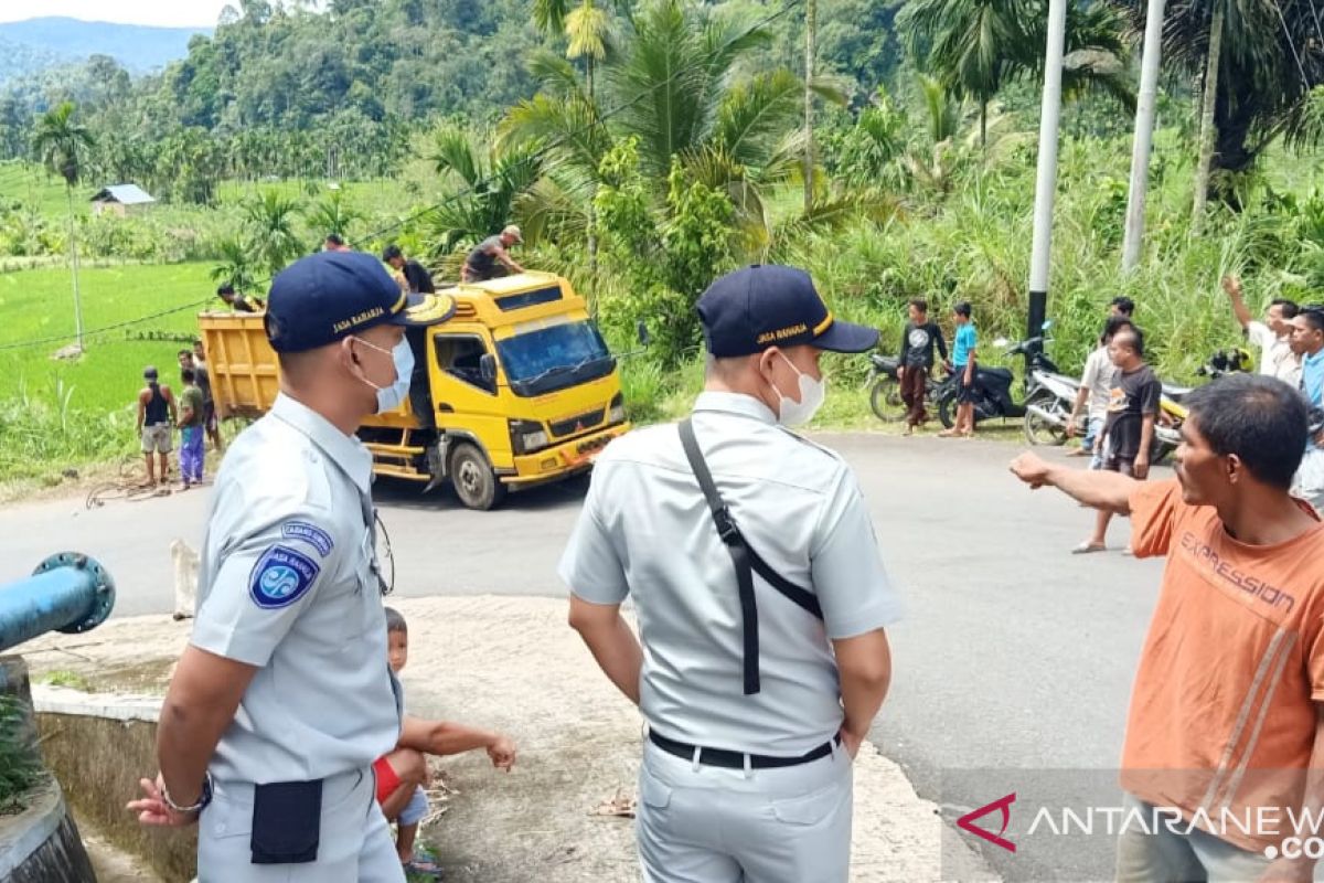 Dua korban meninggal dunia kecelakaan bus Pasaman Transport Express dapat santunan masing-masing Rp50 juta