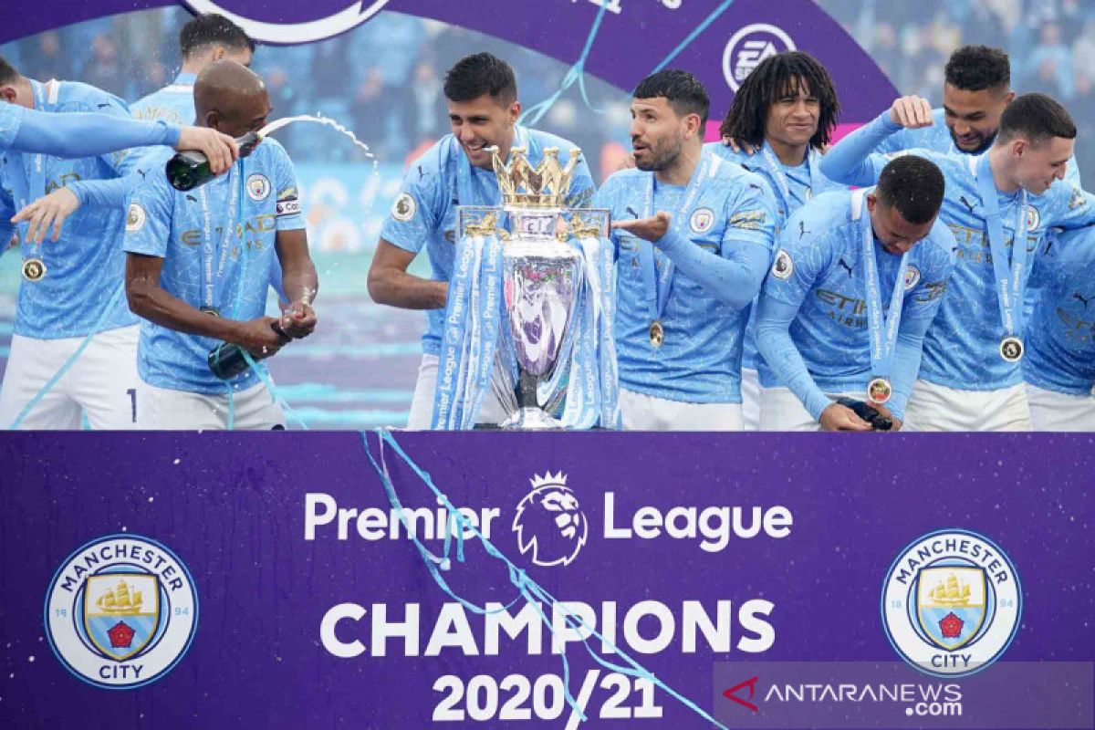 Man City raup pendapatan besar musim 2020-2021 kendati pandemi