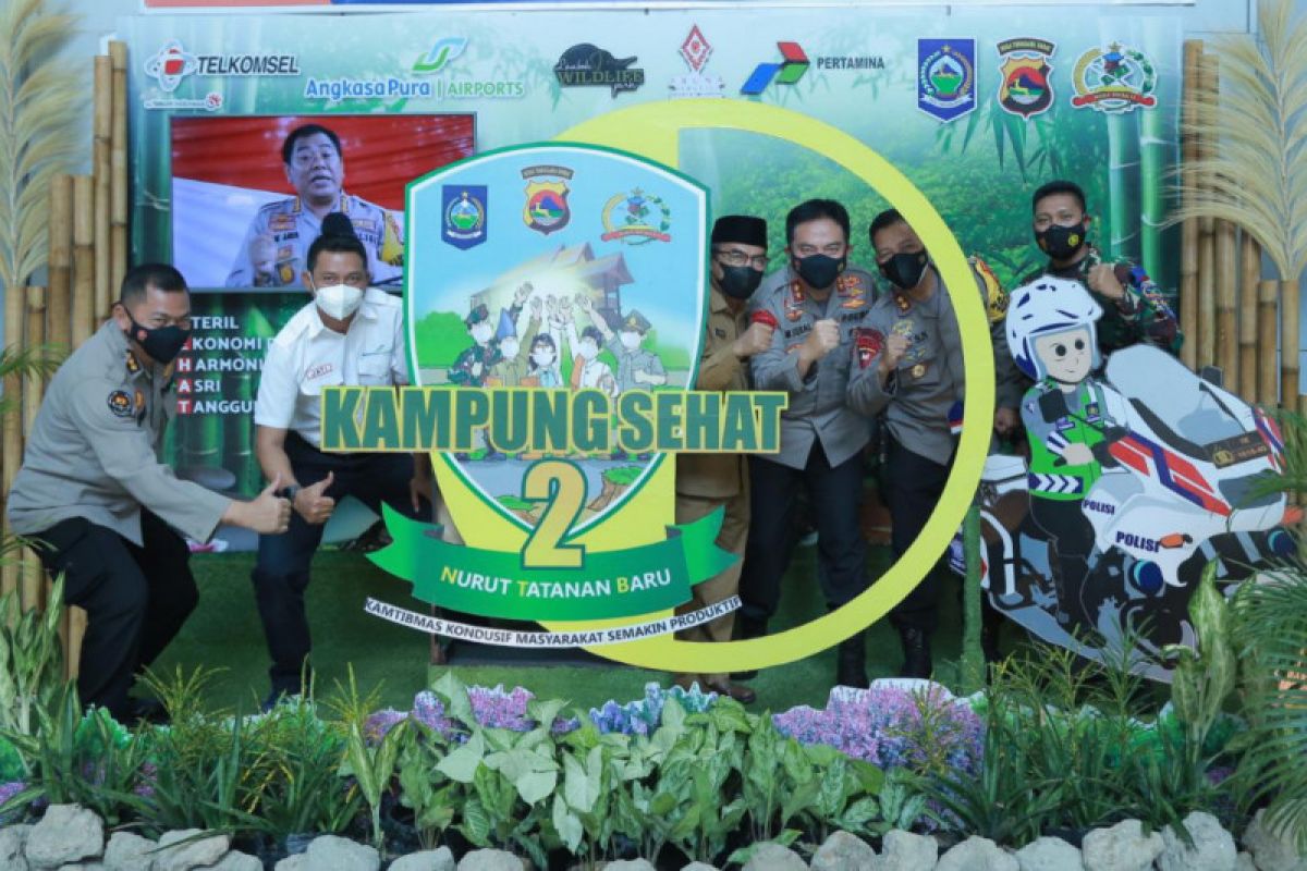 "Kampung Sehat 2 NTB" luncurkan photo booth di Bandara Internasional Lombok