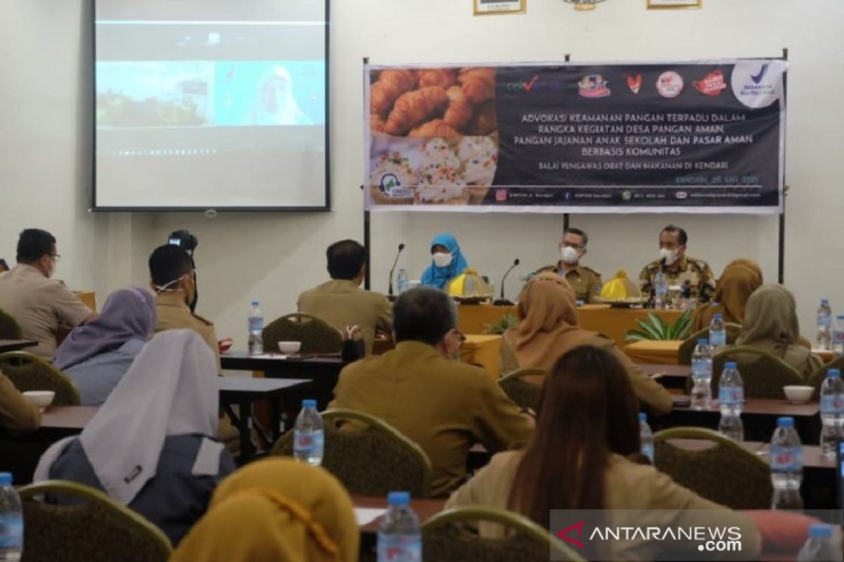 Pemkot Kendari gelar advokasi keamanan pangan terpadu