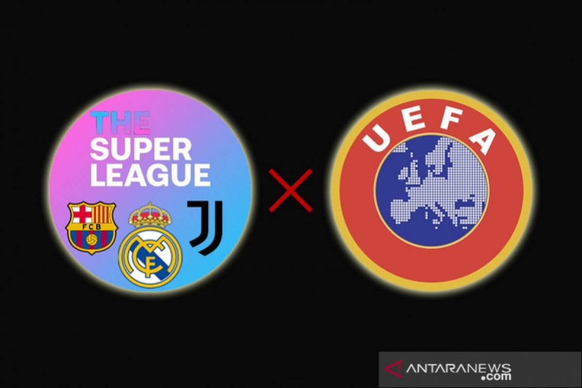 Madrid, Barcelona, dan Juventus sebut UEFA langgar perintah legal