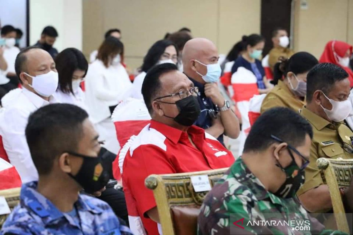 Wabup Minahasa harapkan PMI mampu bantu masyarakat di tengah pandemi