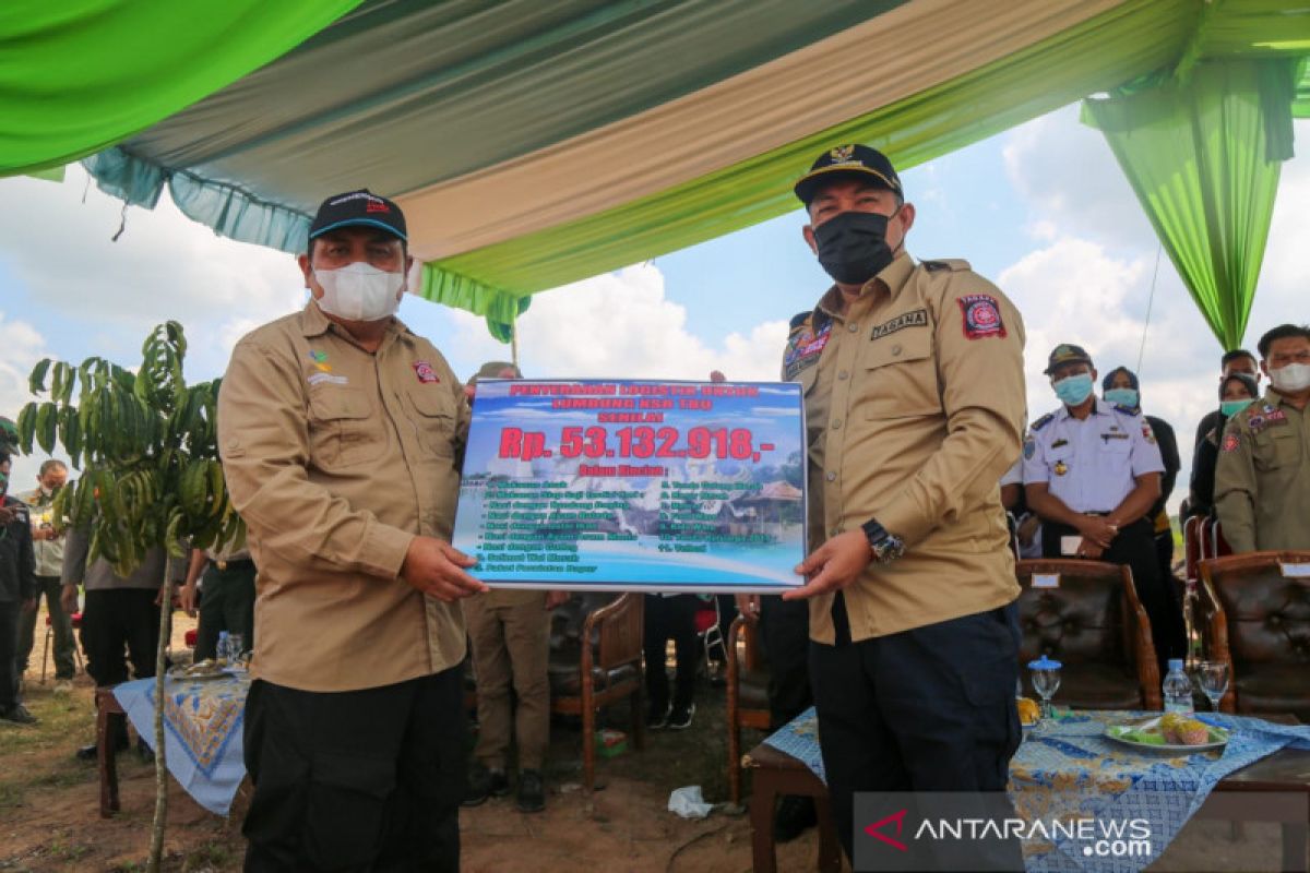 Kemensos bentuk dua Kampung Siaga Bencana di Tulang Bawang Barat