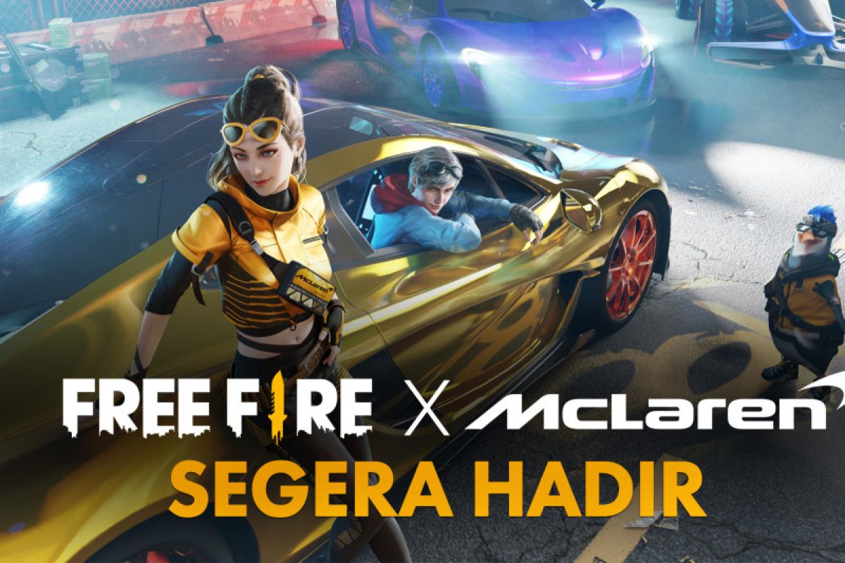 Free Fire dan McLaren Racing berkolaborasi