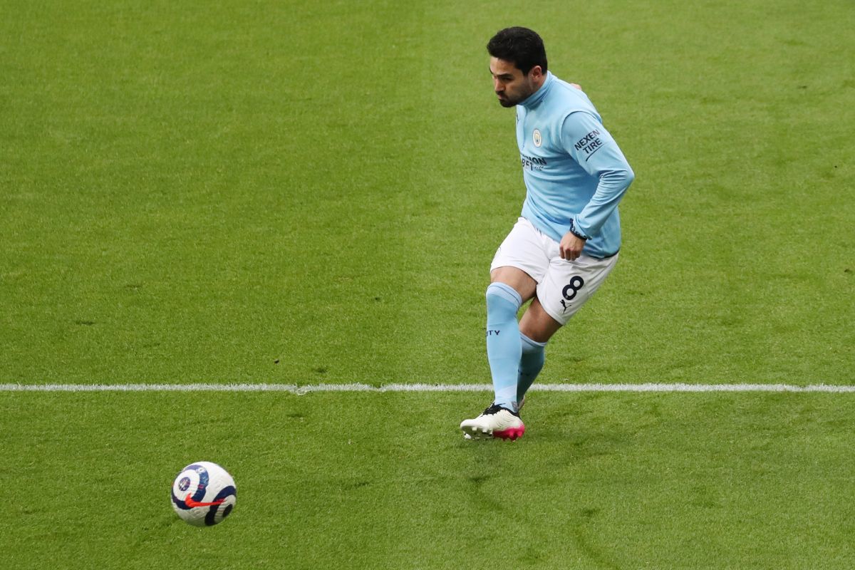 Gundogan cedera ringan saat sesi latihan terakhir Manchester City