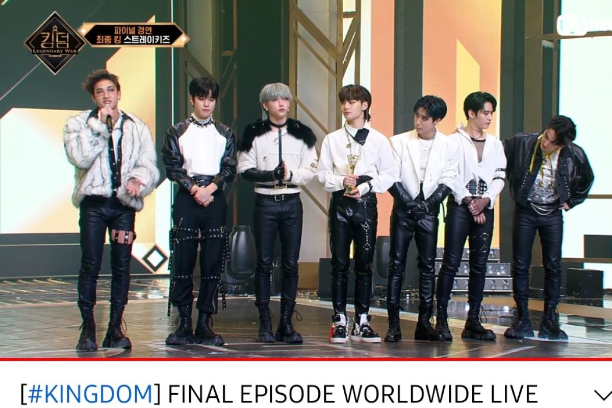 Stray Kids juara "Kingdom", menyabet gelar "K-pop King"