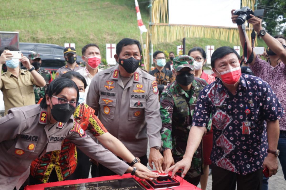 Kapolda Nana Sudjana canangkan Talawaan sebagai Desa Sadar Miras