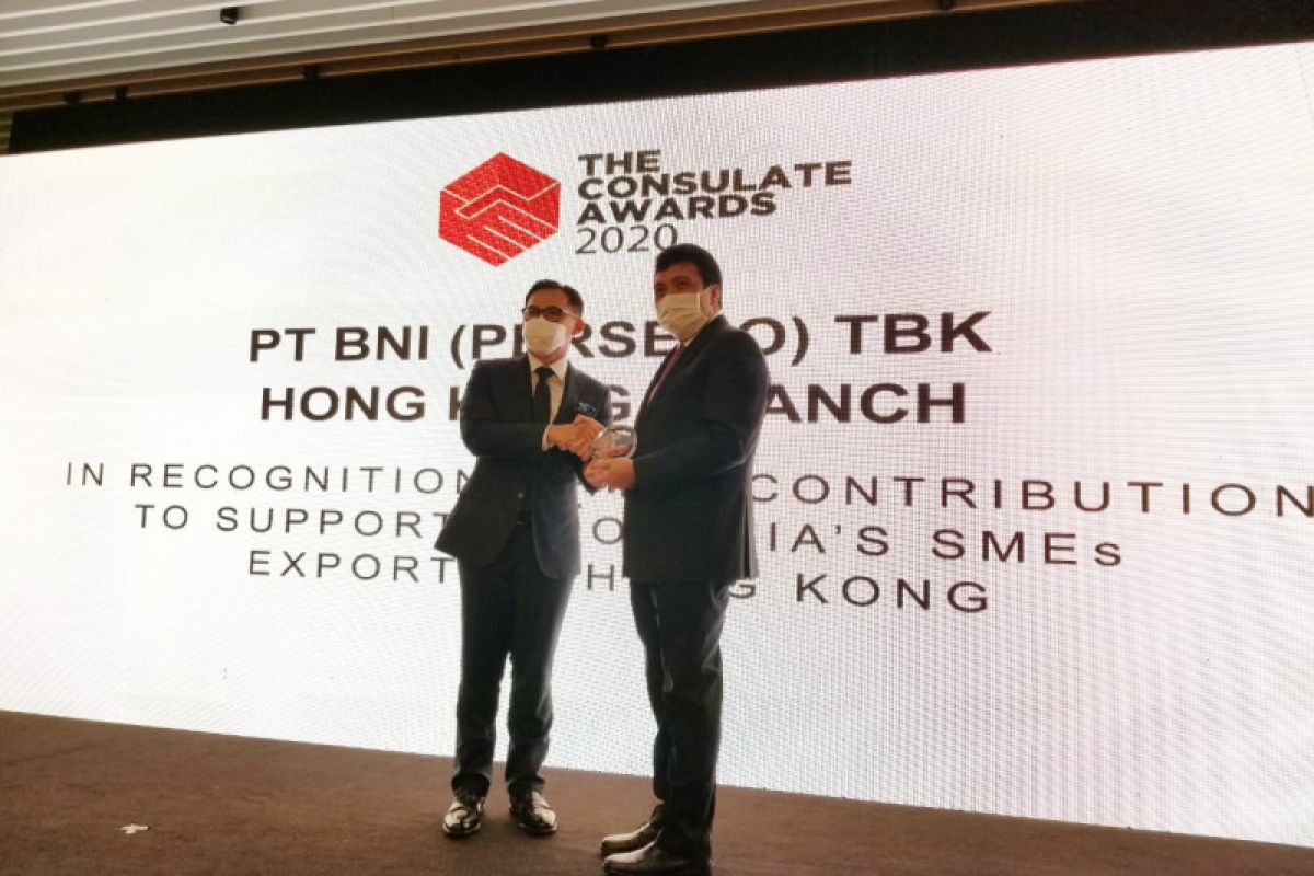 BNI raih Consulate Award 2020 dari KJRI Hong Kong