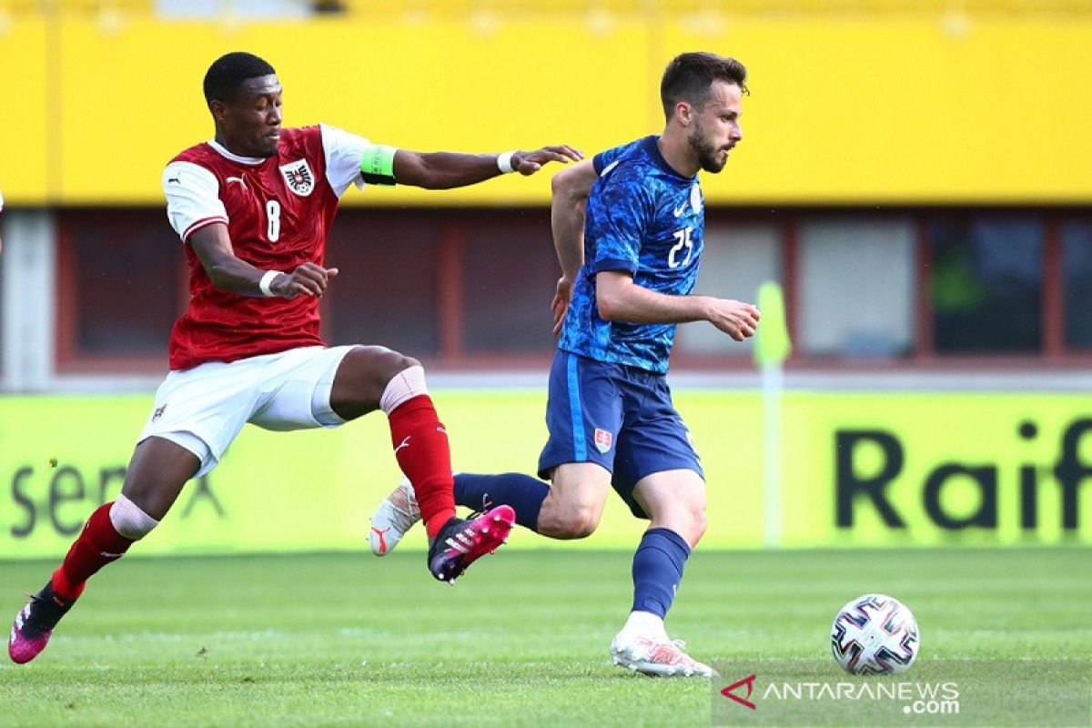 Austria imbang 0-0 lawan Slovakia