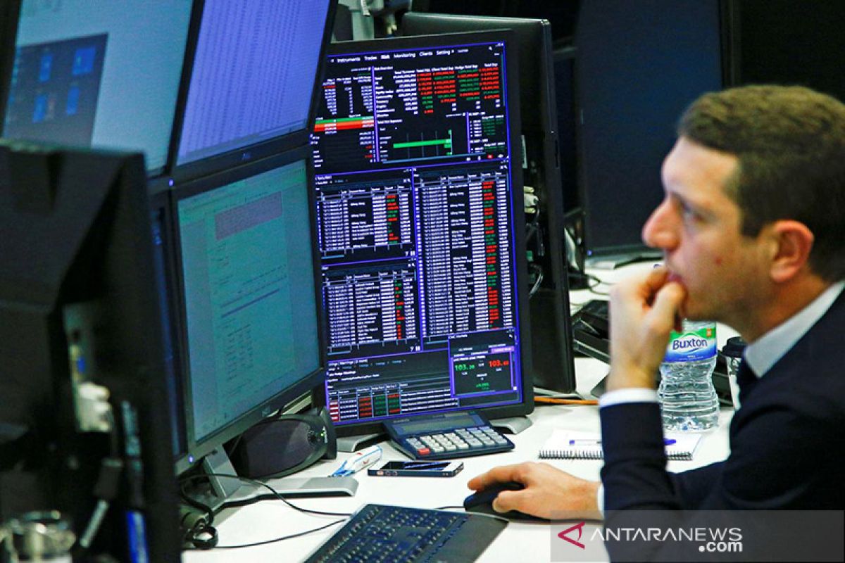 Saham Inggris berakhir negatif, indeks tergerus 1,01 persen