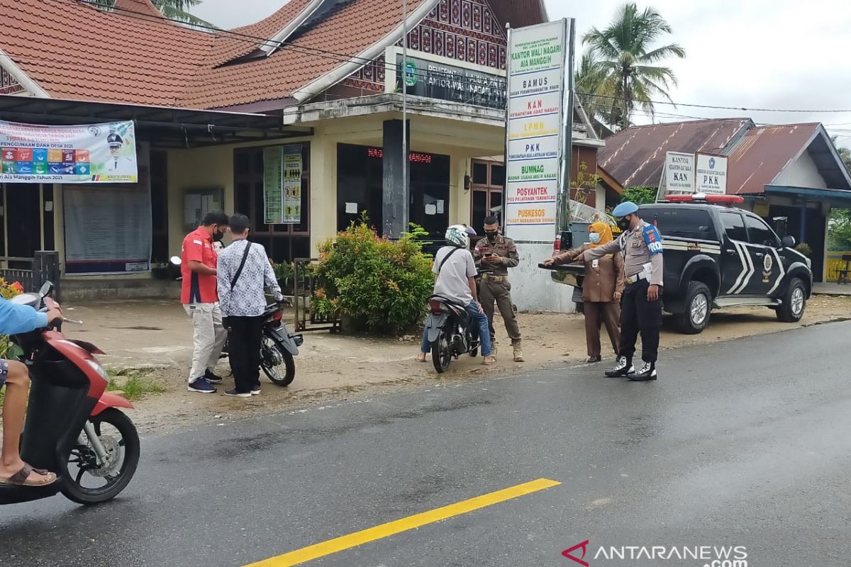 Selama Mei 2021, 3.890 orang kena razia yustisi akibat tidak pakai masker di Pasaman