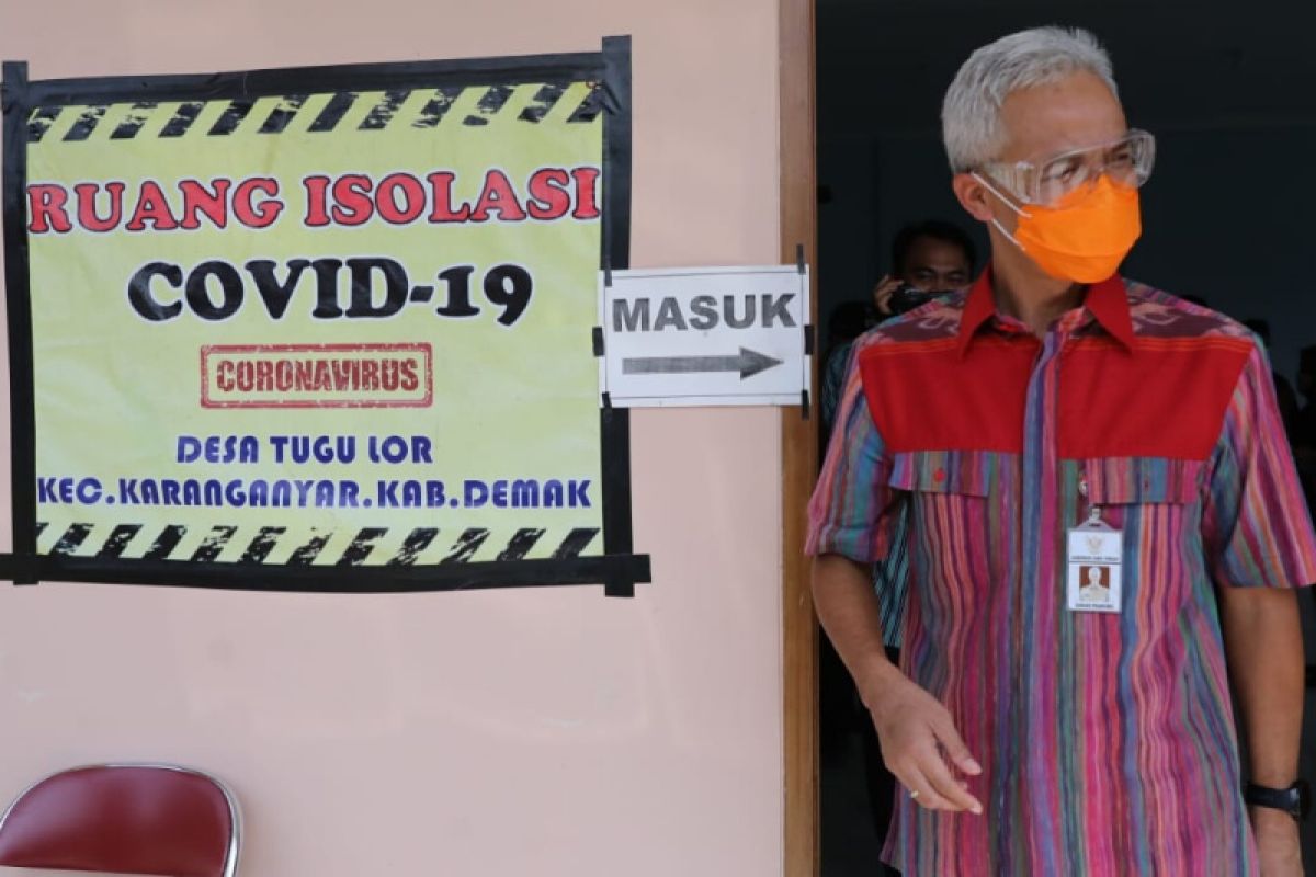 Ganjar minta Pemkab Demak siapkan antisipasi lonjakan kasus COVID-19