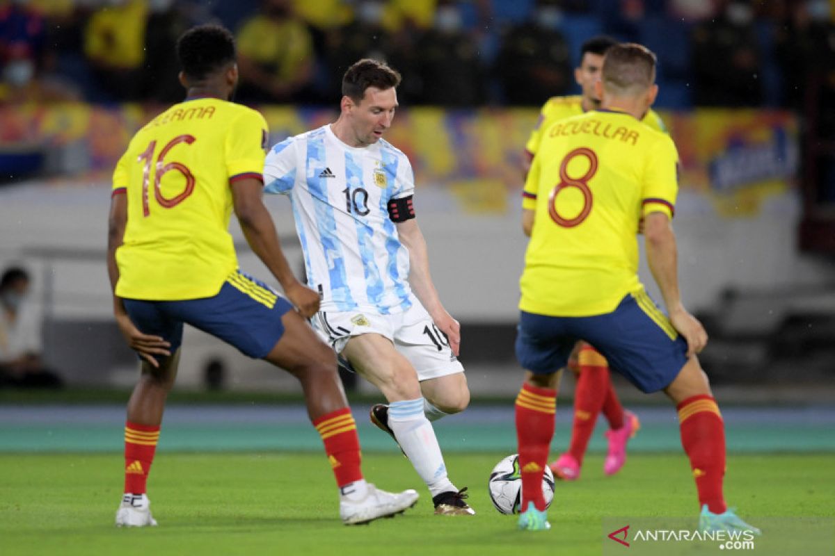 Argentina bermain imbang 2-2 lawan Kolombia