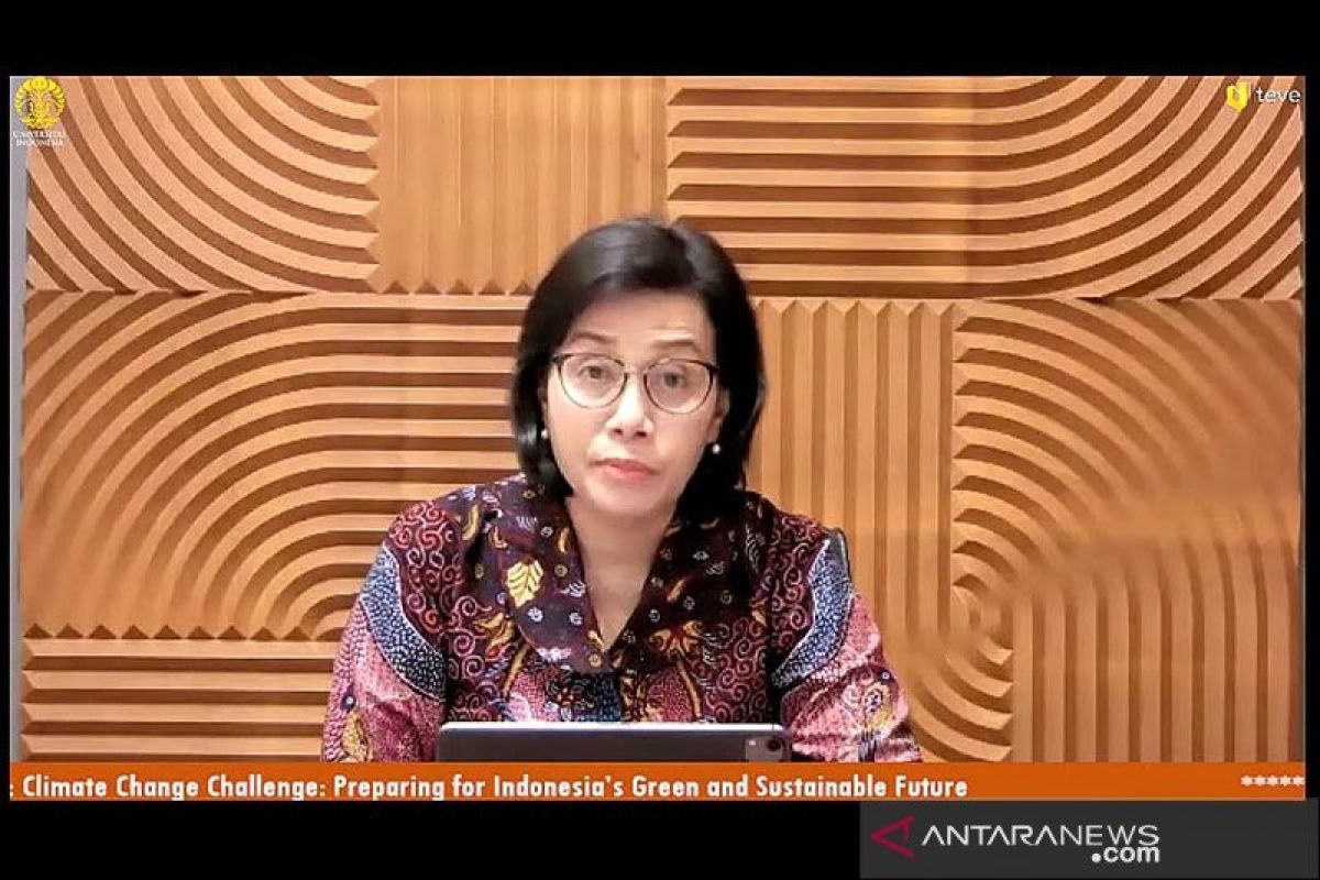 Menkeu Sri Mulyani: Butuh dana Rp3.461 triliun penuhi Perjanjian Paris