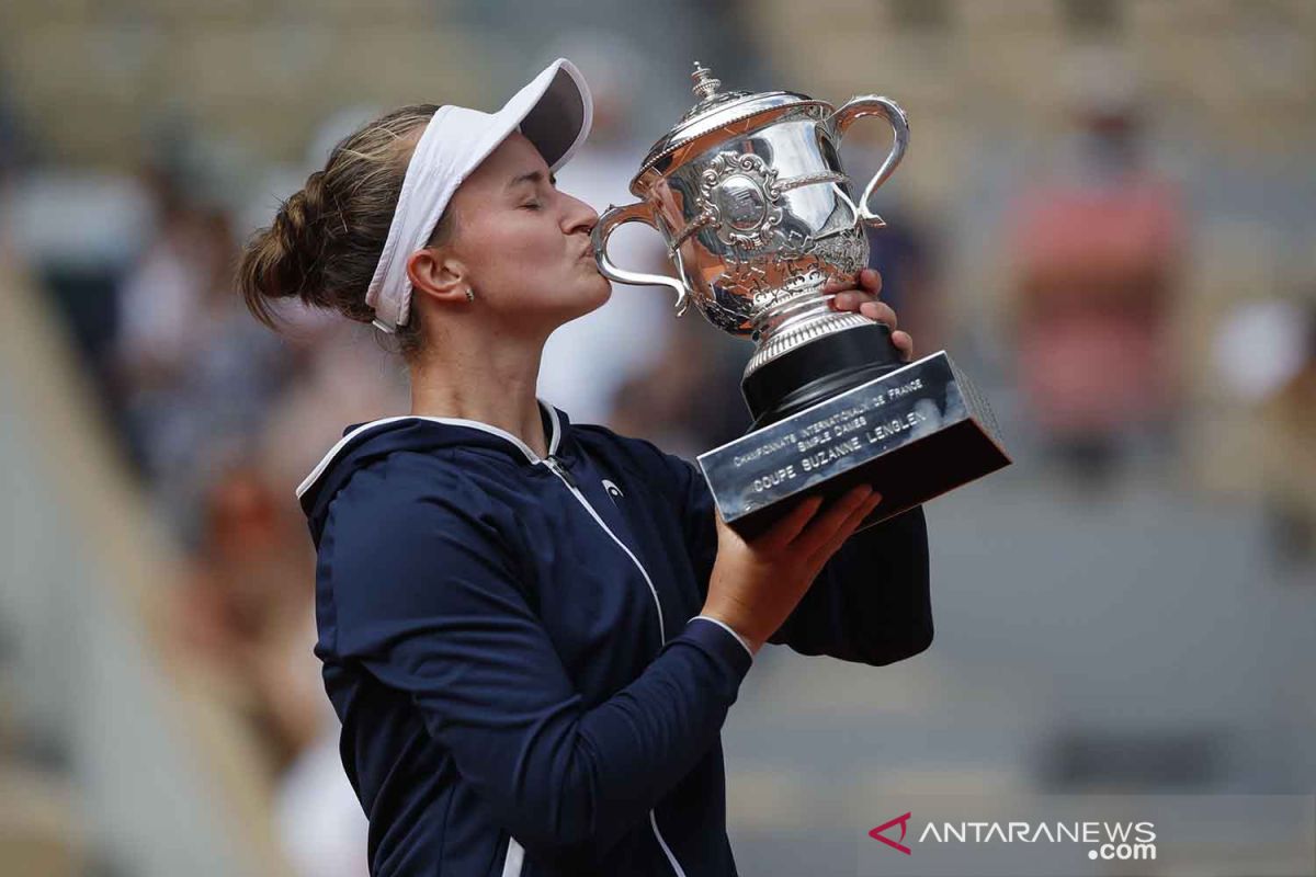 Krejcikova juara Prancis Terbuka 2021