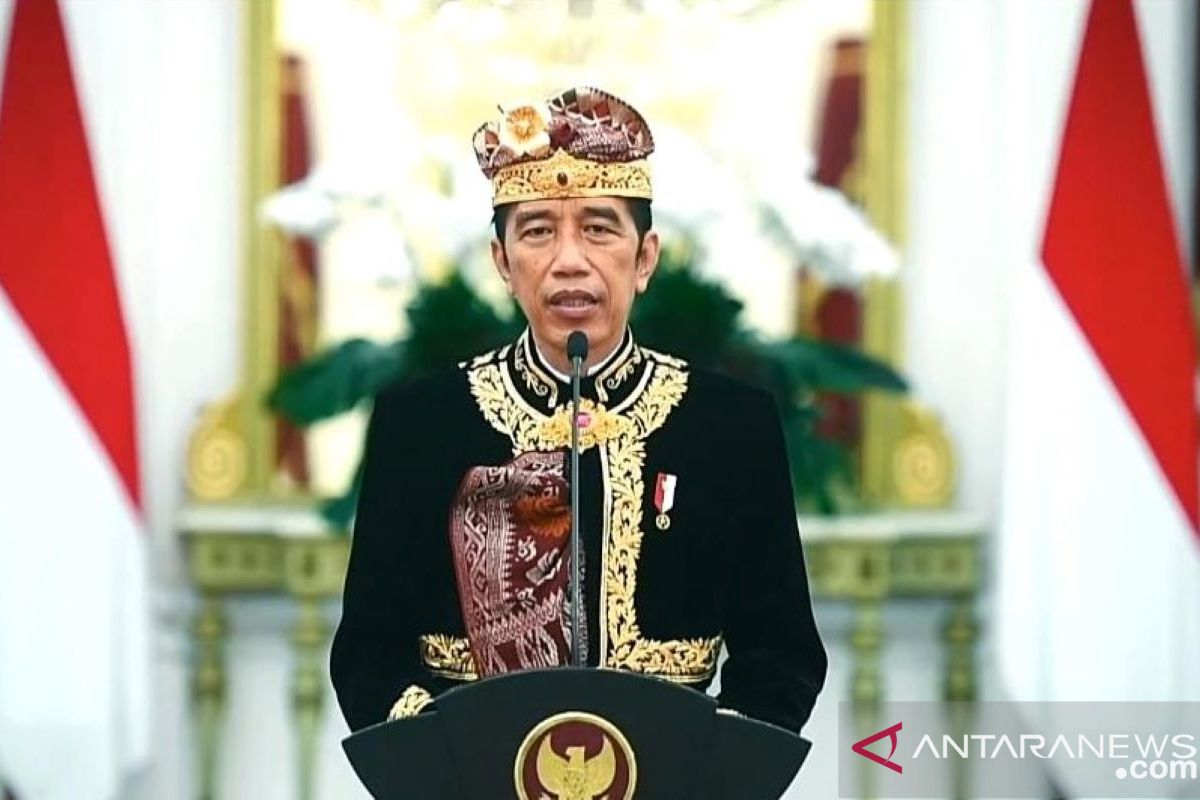 Presiden Jokowi membuka Pesta Kesenian Bali ke-43