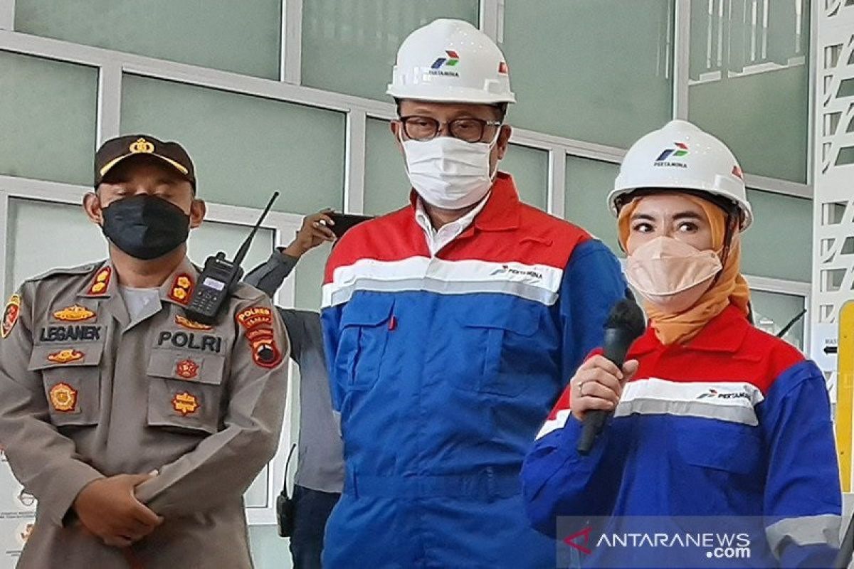 Dirut Pertamina pastikan operasional kilang Cilacap tidak terganggu kebakaran