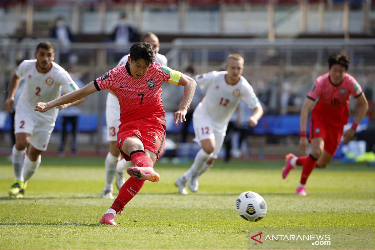 Son Heung-min cetak gol sejarah pada laga ke-100 bersama Timnas Korsel