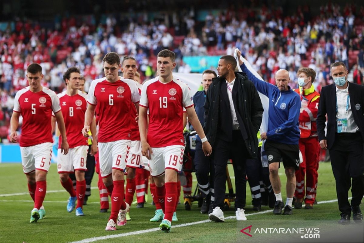 Dokter Timnas Denmark: Detak jantung Eriksen sempat berhenti