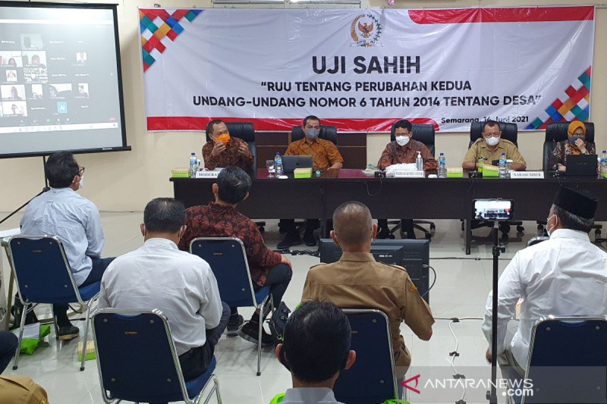 DPD RI uji sahih RUU Perubahan UU Desa